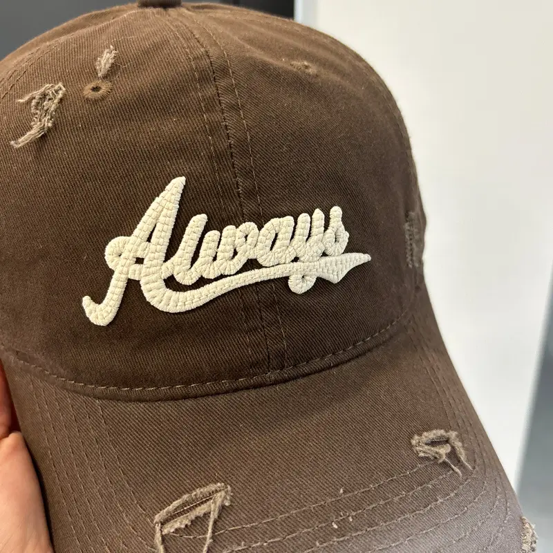 2025 New American Retro Brown Baseball Cap for Women — feature 11