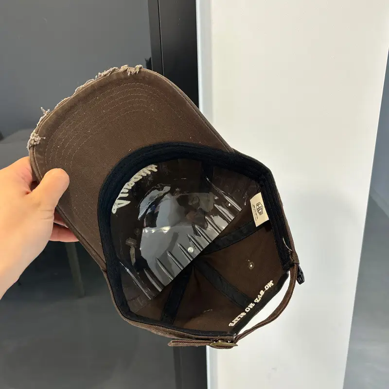 2025 New American Retro Brown Baseball Cap for Women — feature 14