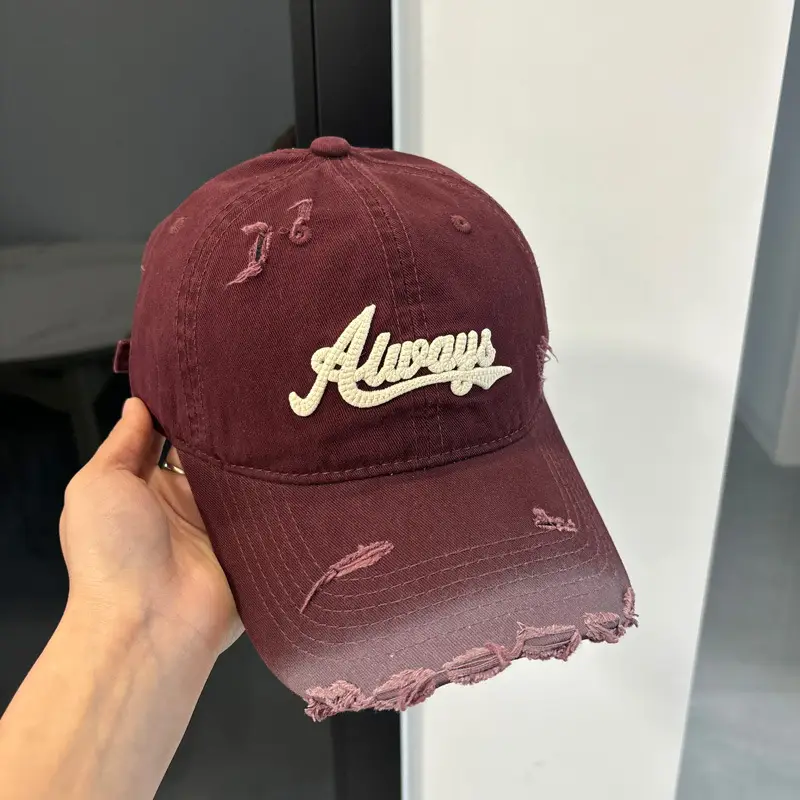2025 New American Retro Brown Baseball Cap for Women — feature 25