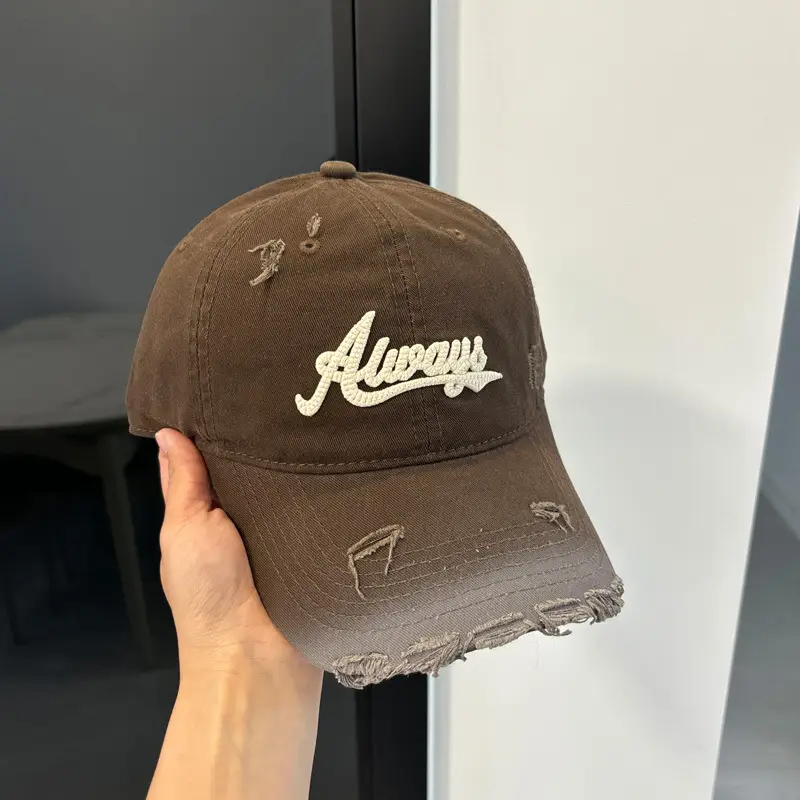 2025 New American Retro Brown Baseball Cap for Women — feature 9