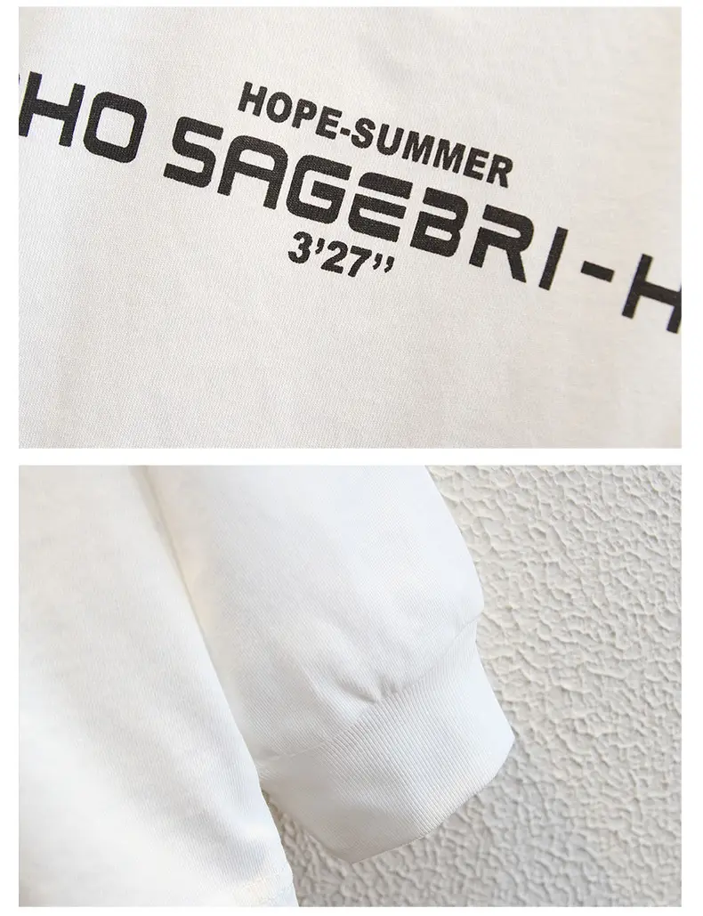Children's Base Layer Shirt White 2025 Autumn Boys — feature 10