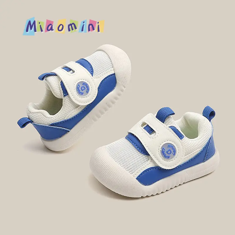 Baby Mesh Sandals White Comfortable Slip On