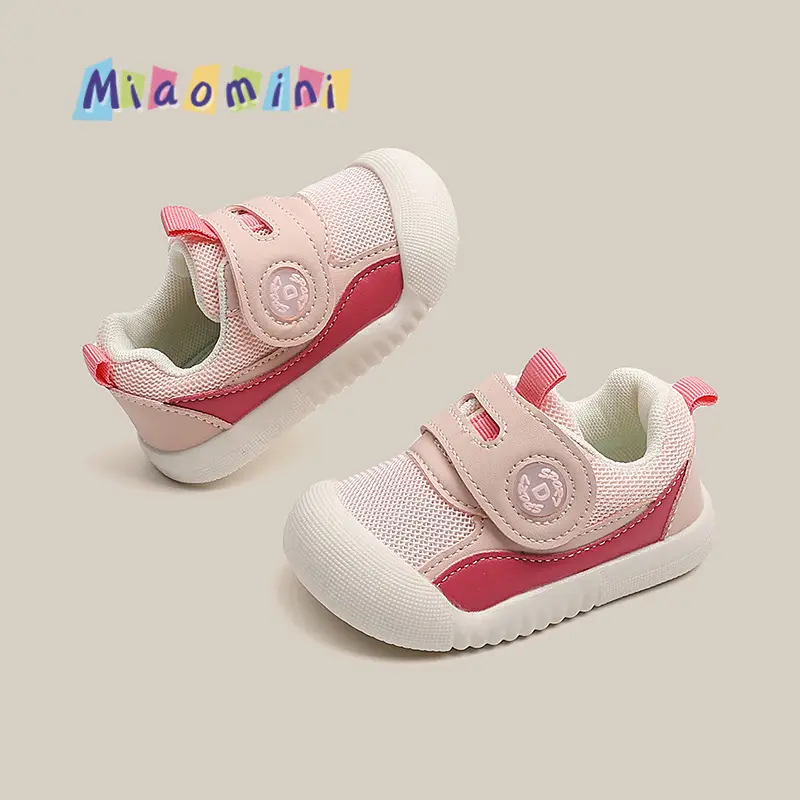 Baby Mesh Sandals White Comfortable Slip On