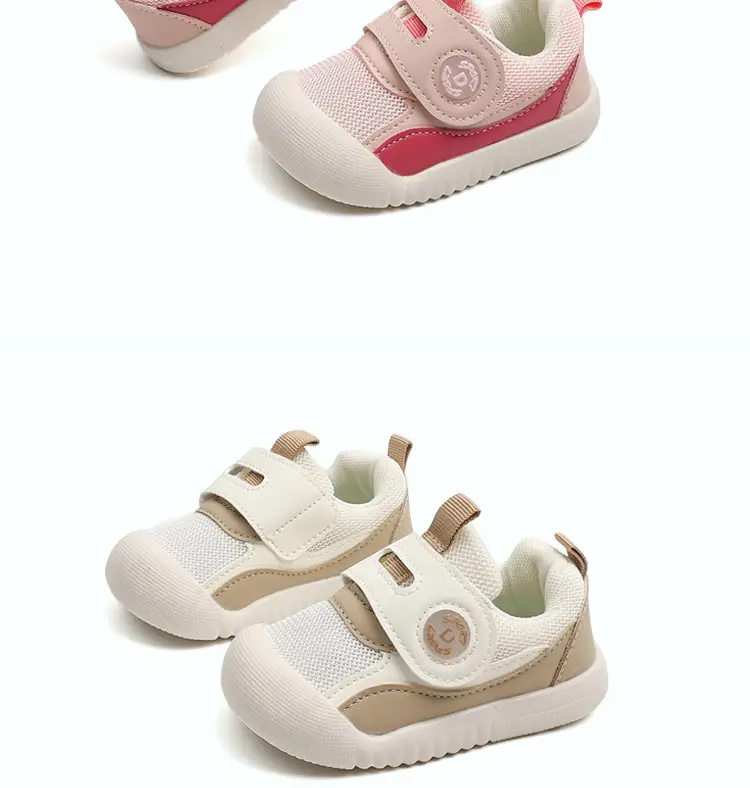 Baby Mesh Sandals White Comfortable Slip On — feature 18