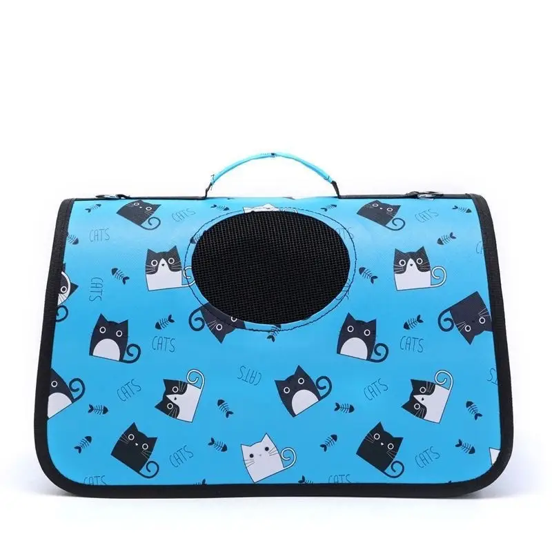 Foldable Pet Outing Bag with Cat Print Colors - Image 6