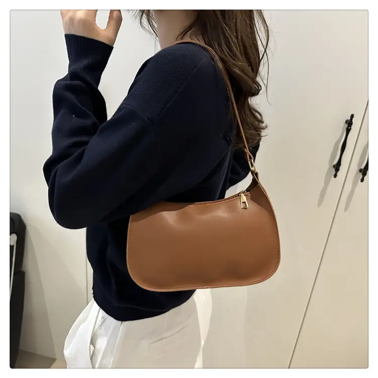 Korean Style Women Shoulder Bag Tan 2025 — feature 17