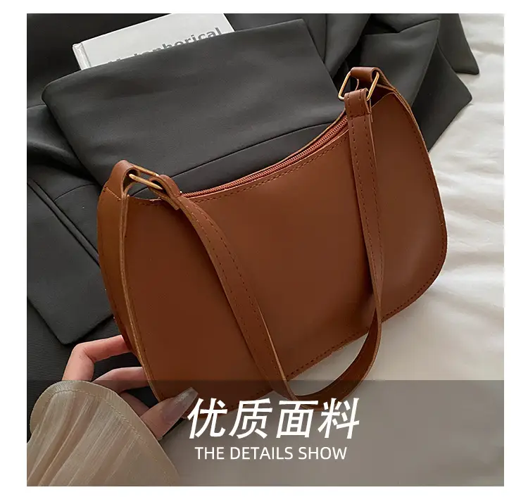 Korean Style Women Shoulder Bag Tan 2025 — feature 6