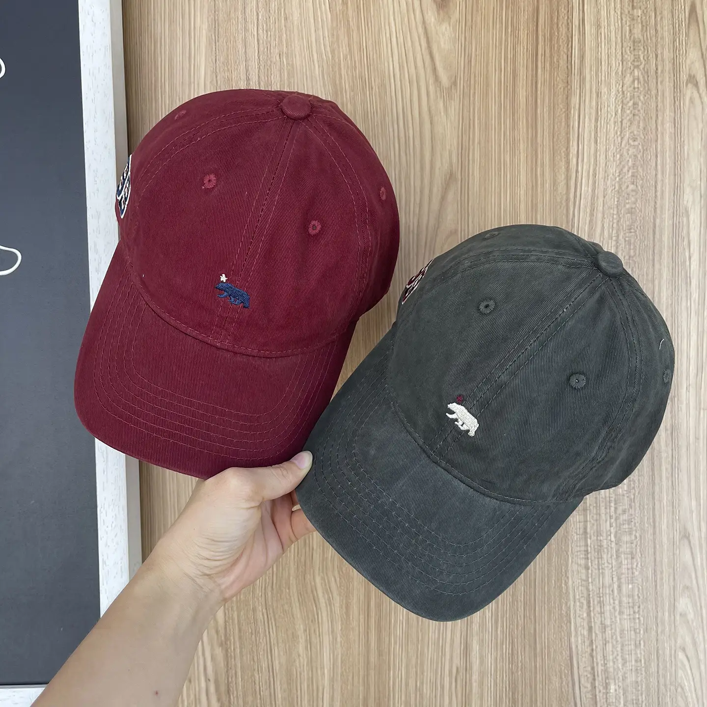 Beige Peaked Baseball Cap for Boys Girls Outdoor Travel Sun Protection - Image 5