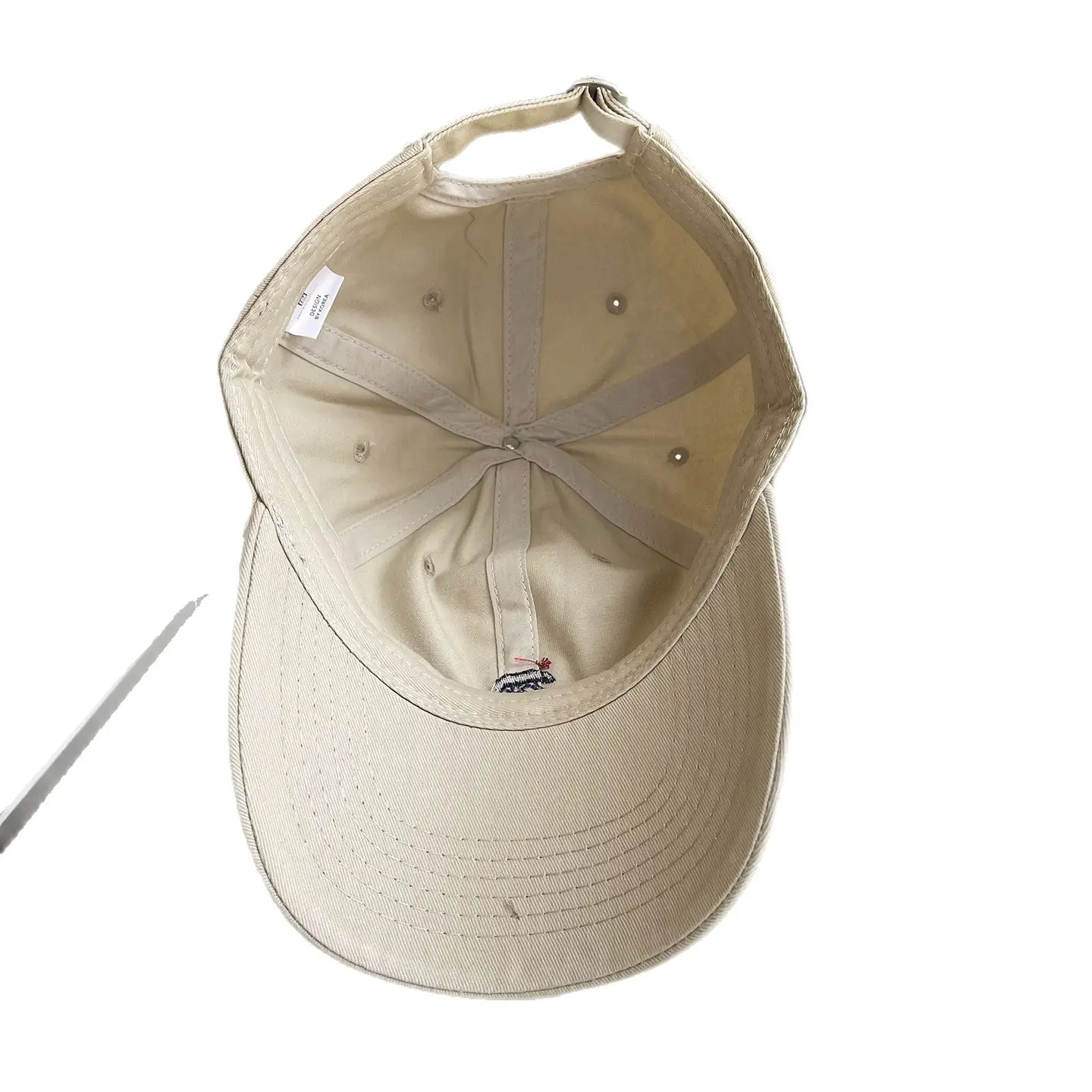 Beige Peaked Baseball Cap for Boys Girls Outdoor Travel Sun Protection - Image 6