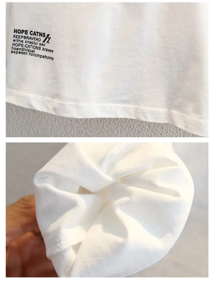 White Long-Sleeved Baby T-Shirt for Boys Autumn — feature 14