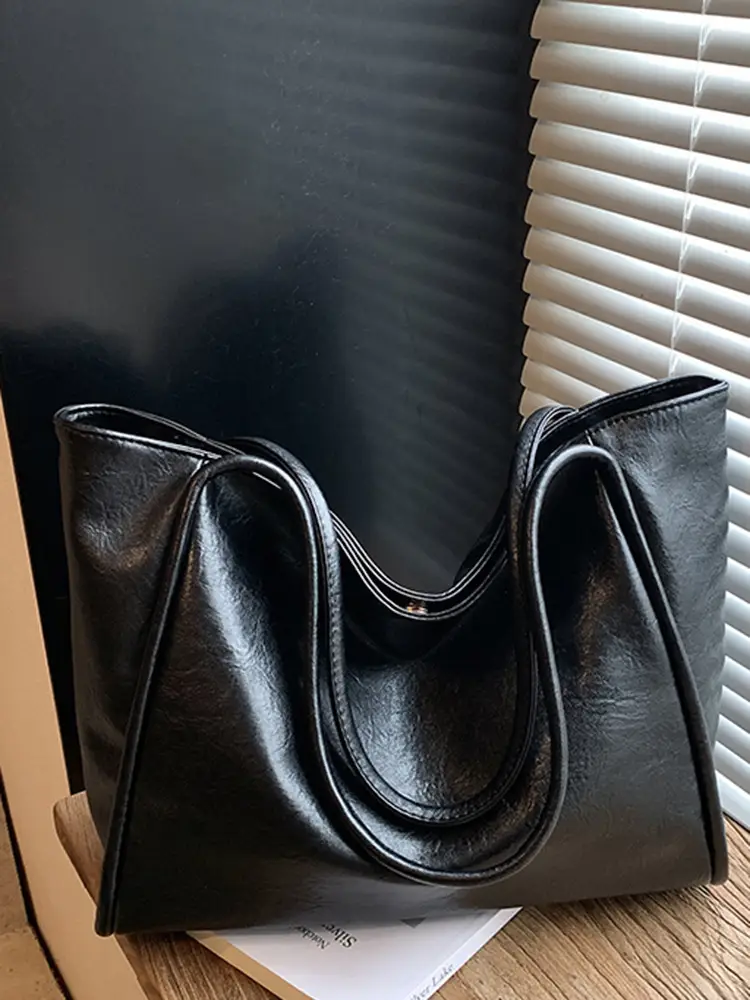 Brown Leather Satchel Bag for Women 2025 - Image 8