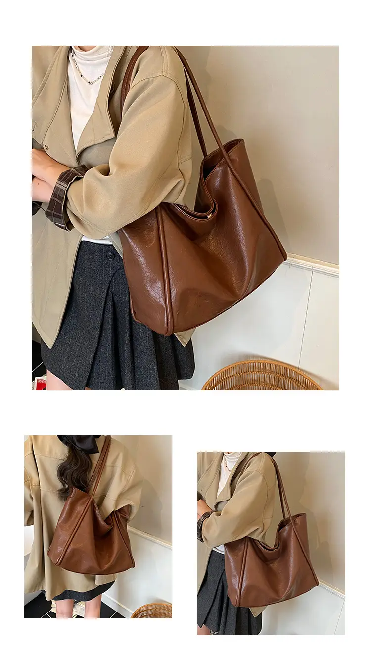 Brown Leather Satchel Bag for Women 2025 — feature 14