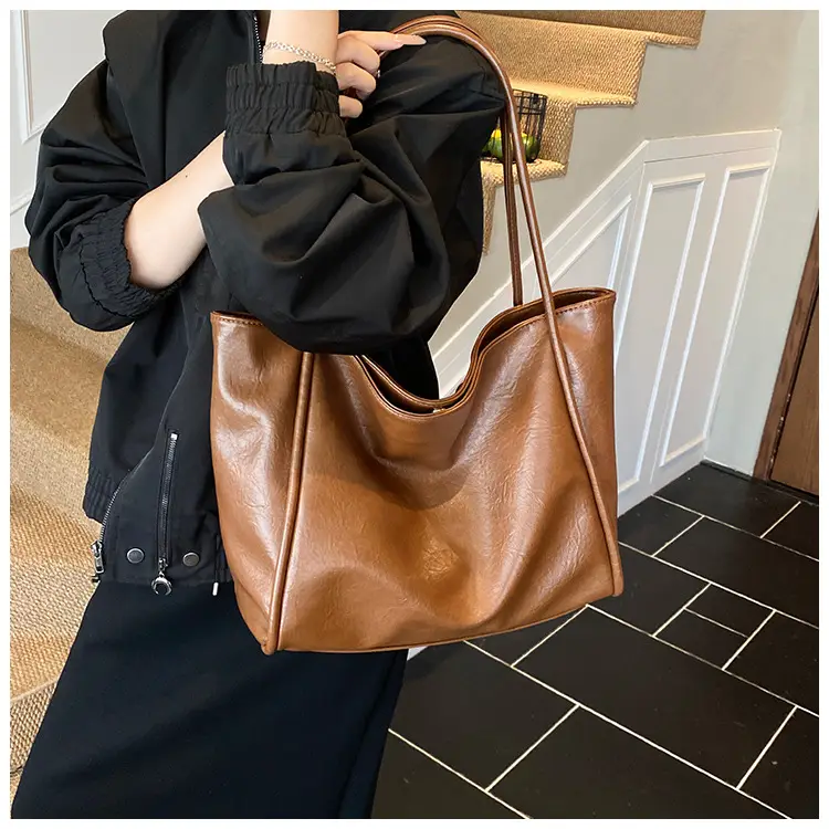 Brown Leather Satchel Bag for Women 2025 — feature 25