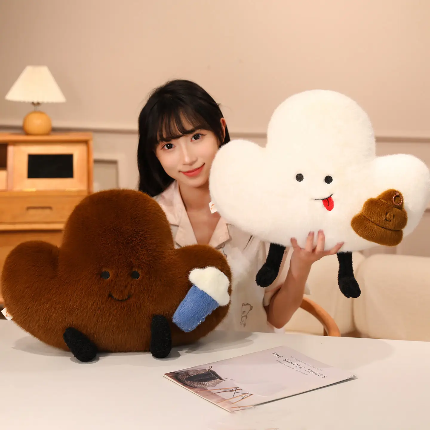 Cute Plush Crossbody Bag for Girls Good Luck Toys