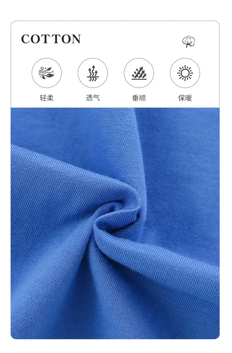 Blue Cartoon Dog T-Shirt for Boys Autumn Winter — feature 3