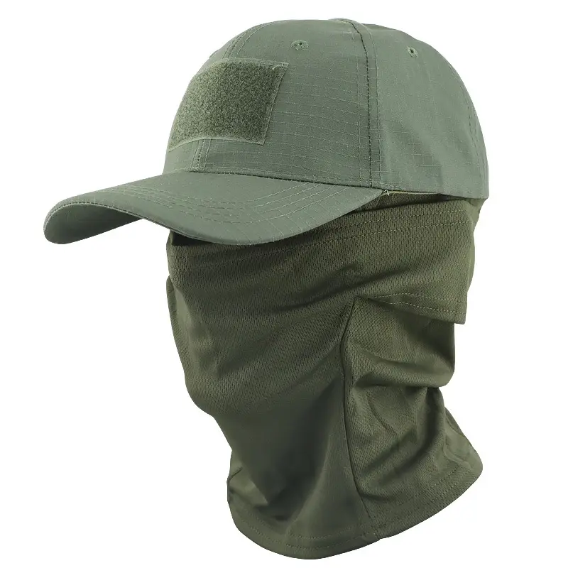 Cross-Border Camouflage Baseball Cap Hood Set Outdoor Mountaineering Hat Fishing Sun Protection Breathable Sun Hat Quick-Drying Peaked Cap - Image 10