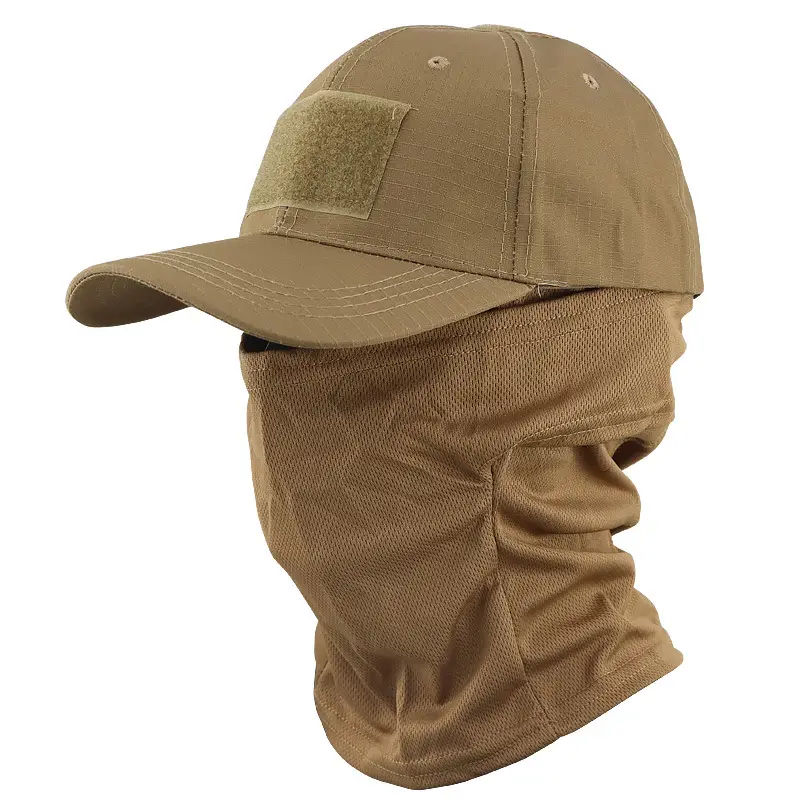 Cross-Border Camouflage Baseball Cap Hood Set Outdoor Mountaineering Hat Fishing Sun Protection Breathable Sun Hat Quick-Drying Peaked Cap - Image 11