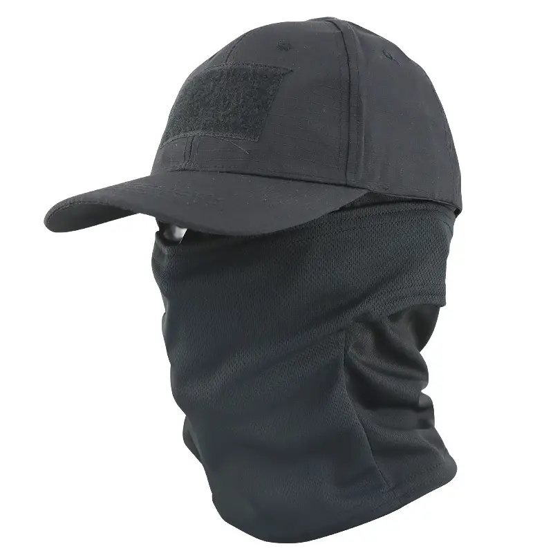 Cross-Border Camouflage Baseball Cap Hood Set Outdoor Mountaineering Hat Fishing Sun Protection Breathable Sun Hat Quick-Drying Peaked Cap - Image 9