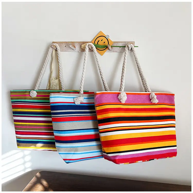 Large Canvas Ethnic Shoulder Tote Bag Women New Style — feature 21