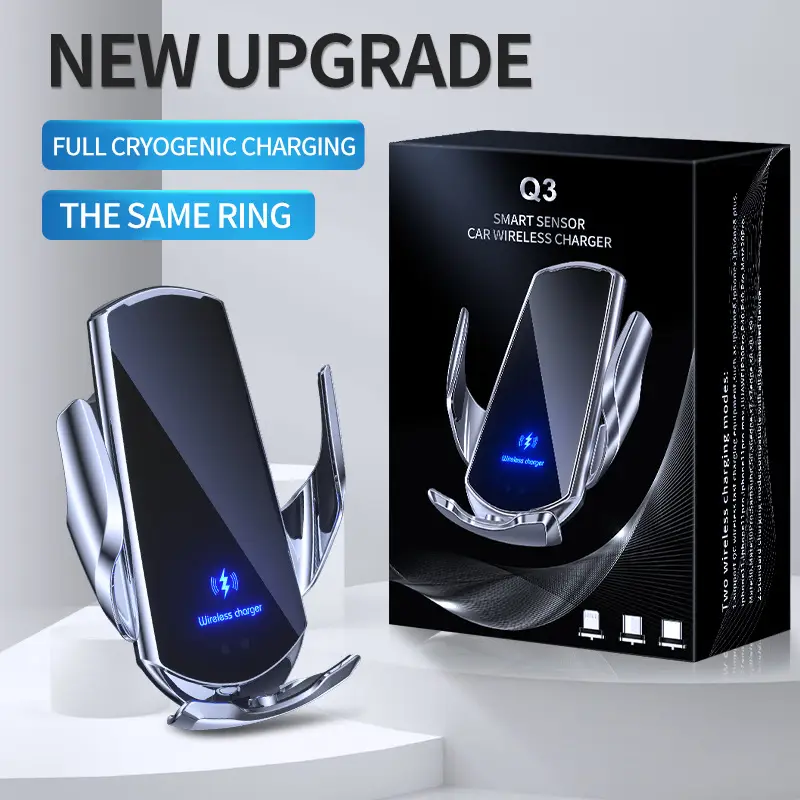 Wireless Charger Phone Holder 15W Fast Charging Magnetic - Image 8