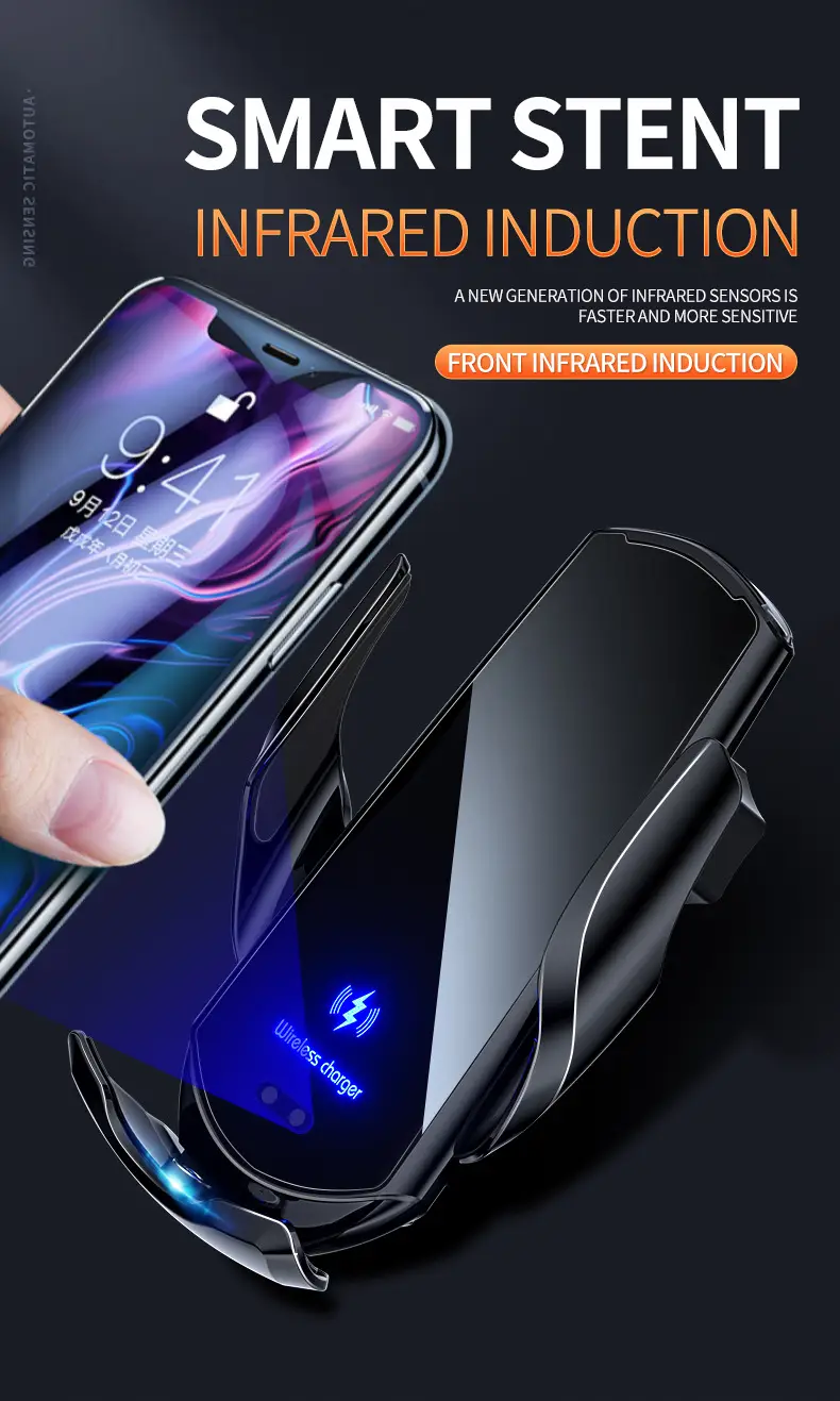 Wireless Charger Phone Holder 15W Fast Charging Magnetic — feature 9