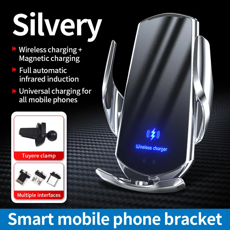 Wireless Charger Phone Holder 15W Fast Charging Magnetic - Image 2