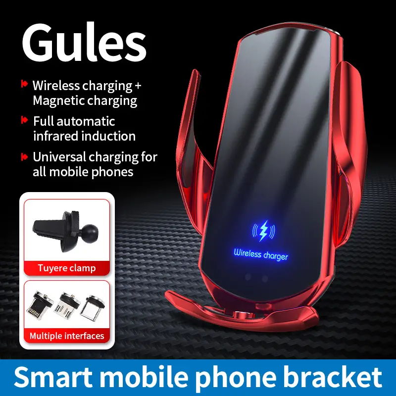 Wireless Charger Phone Holder 15W Fast Charging Magnetic - Image 3