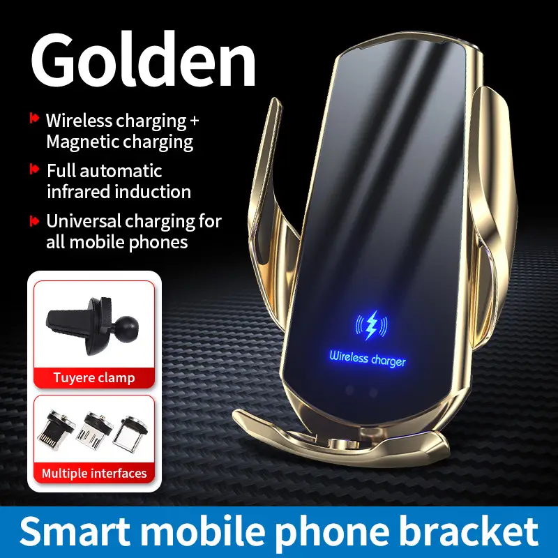 Wireless Charger Phone Holder 15W Fast Charging Magnetic - Image 4