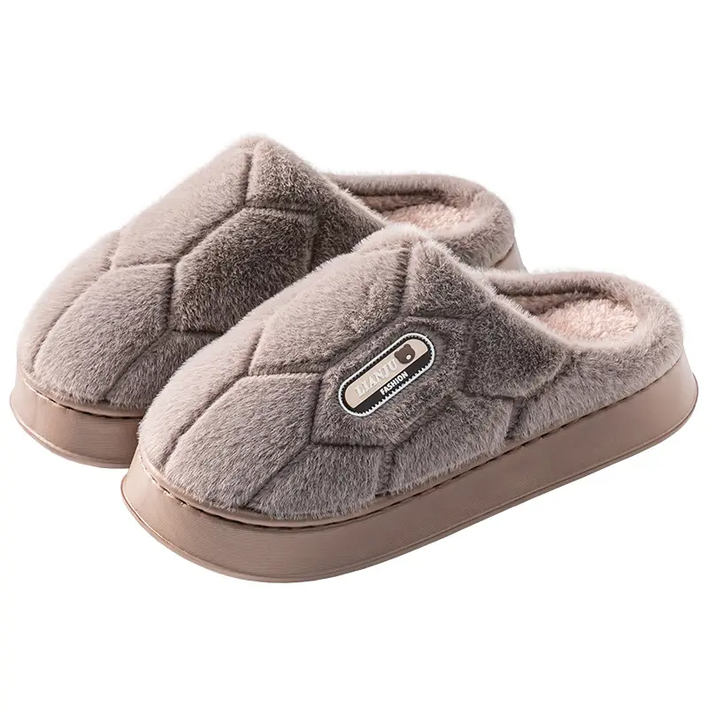 Plus Size Cotton Wool Slippers for Elderly Men Winter 2024 - Image 9