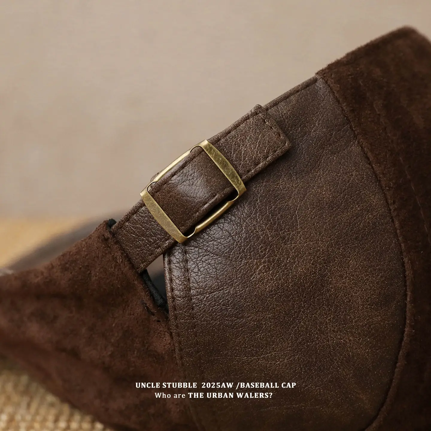New Suede Retro Baseball Cap for Men Winter - Image 7