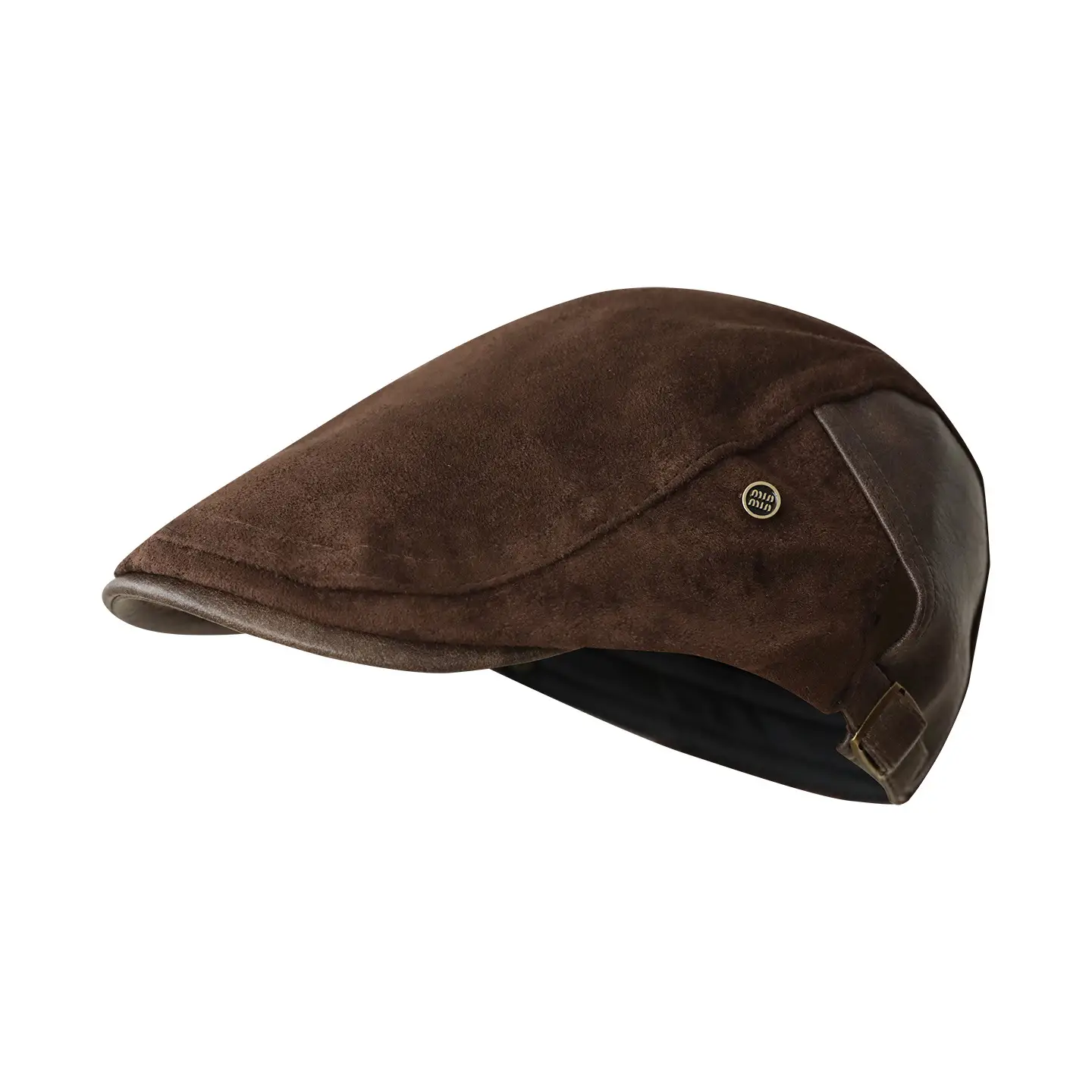 New Suede Retro Baseball Cap for Men Winter - Image 8