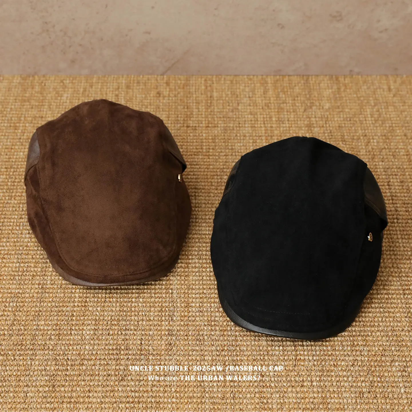 New Suede Retro Baseball Cap for Men Winter — feature 9