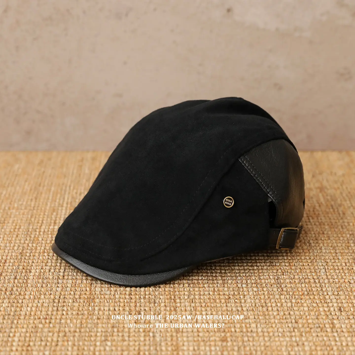 New Suede Retro Baseball Cap for Men Winter - Image 3
