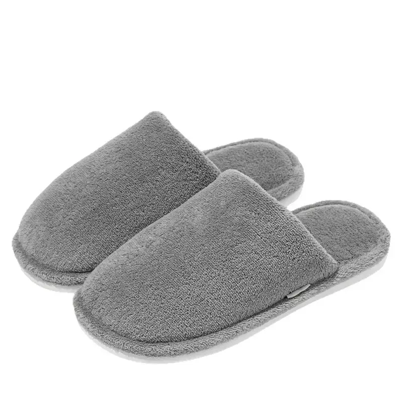 Autumn Winter Cotton Floor Slippers for Men