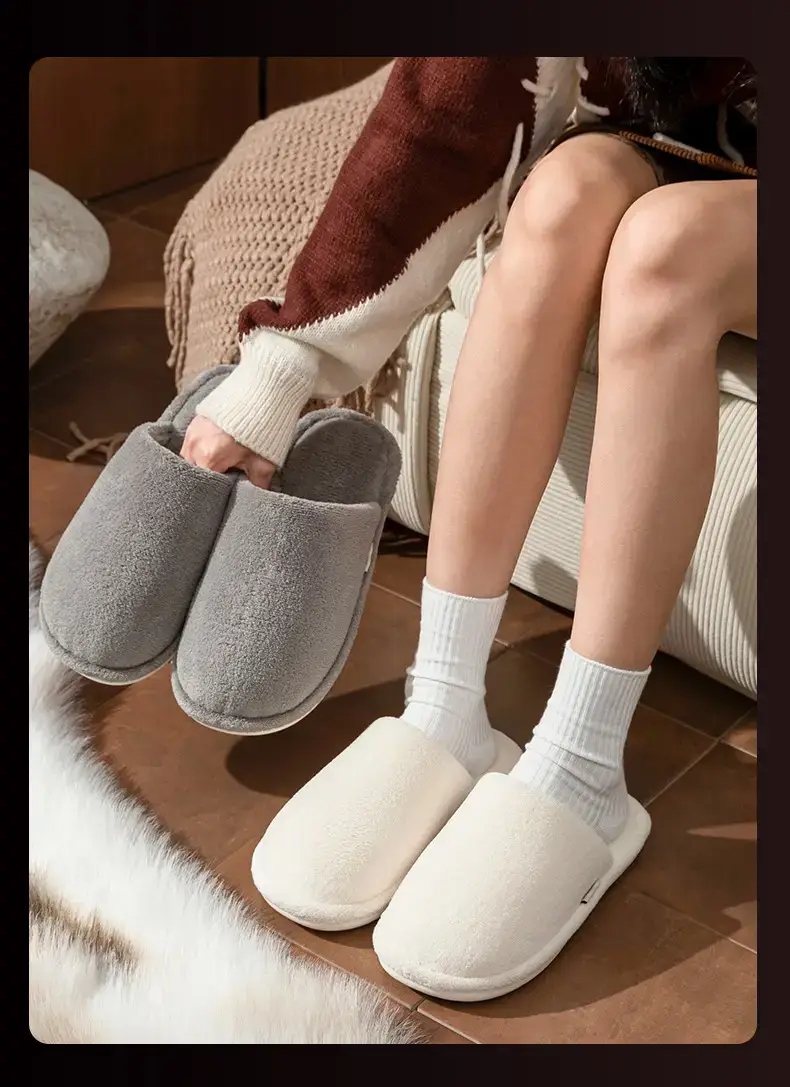 Autumn Winter Cotton Floor Slippers for Men — feature 16