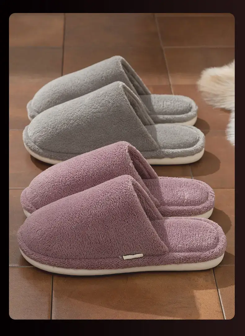 Autumn Winter Cotton Floor Slippers for Men — feature 17