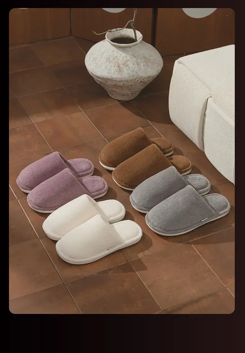 Autumn Winter Cotton Floor Slippers for Men — feature 18