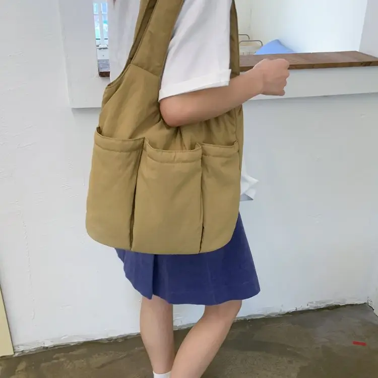Lightweight Waterproof Multi-Pocket Tote Bag - Image 8