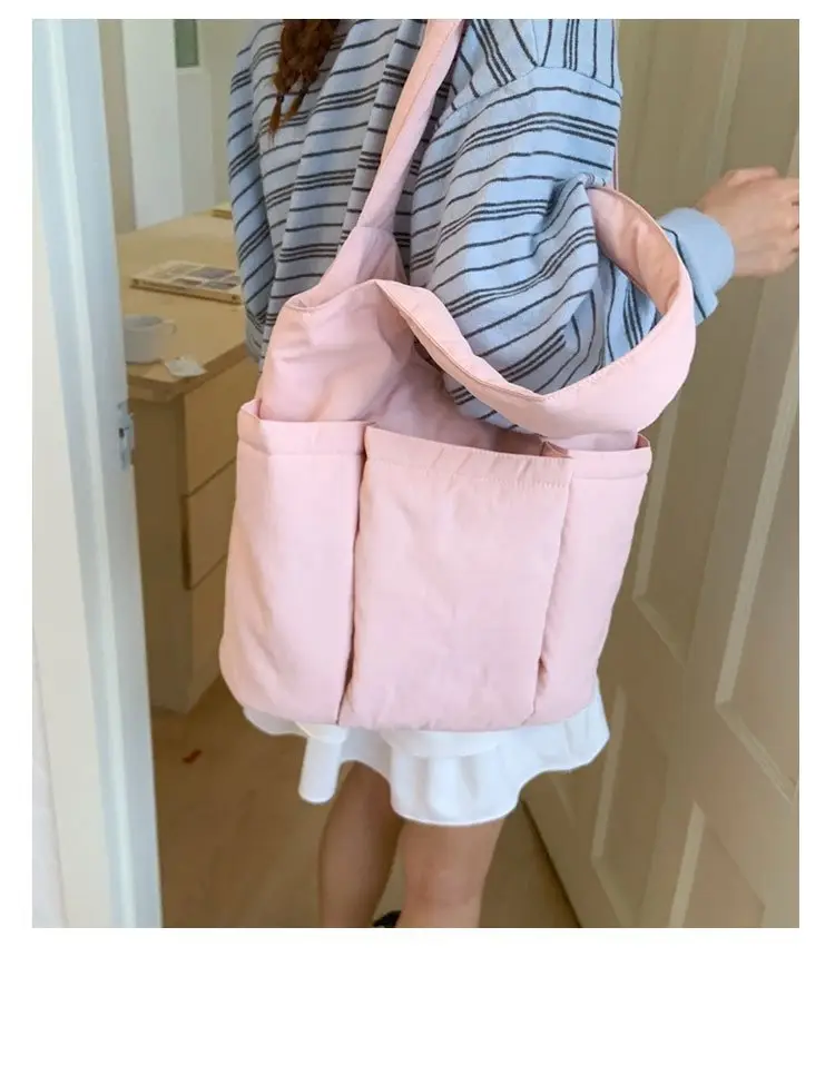 Lightweight Waterproof Multi-Pocket Tote Bag — feature 16