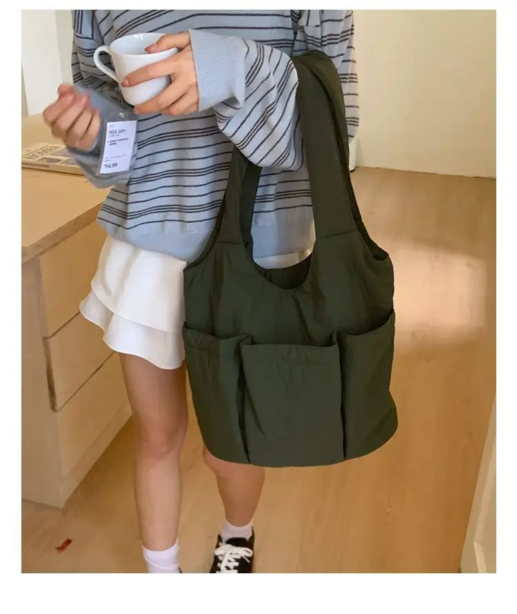 Lightweight Waterproof Multi-Pocket Tote Bag — feature 23