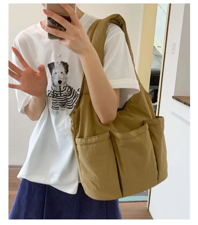 Lightweight Waterproof Multi-Pocket Tote Bag — feature 31