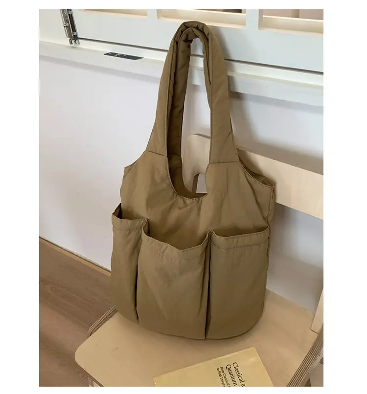 Lightweight Waterproof Multi-Pocket Tote Bag — feature 37