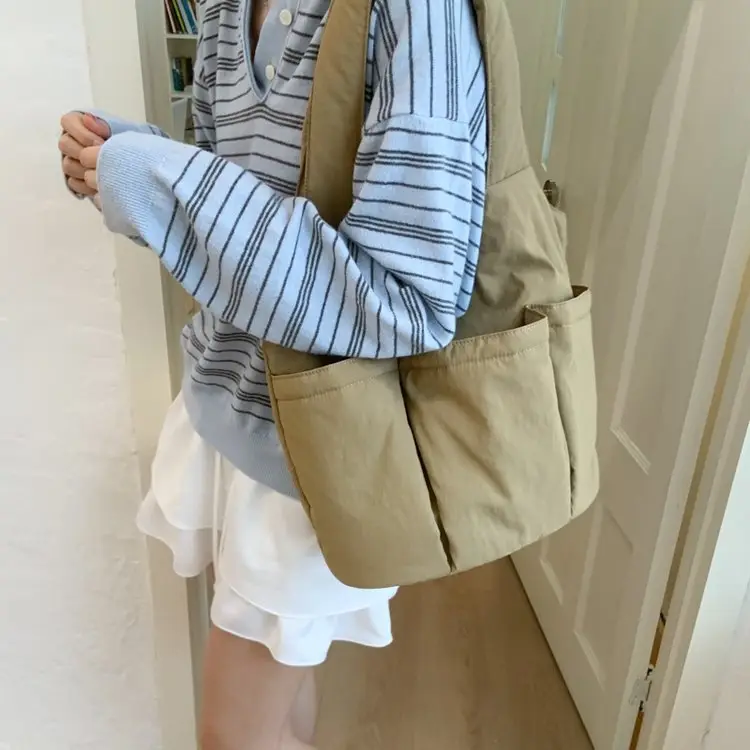 Lightweight Waterproof Multi-Pocket Tote Bag — feature 48