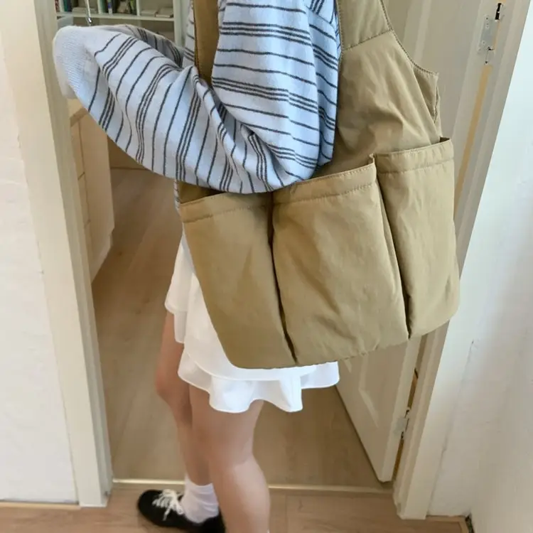 Lightweight Waterproof Multi-Pocket Tote Bag — feature 49