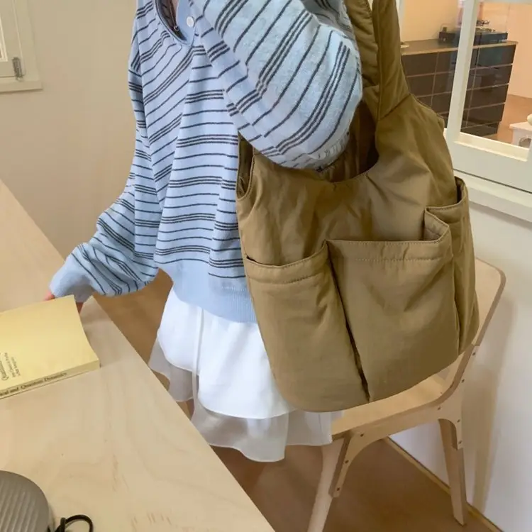 Lightweight Waterproof Multi-Pocket Tote Bag — feature 53