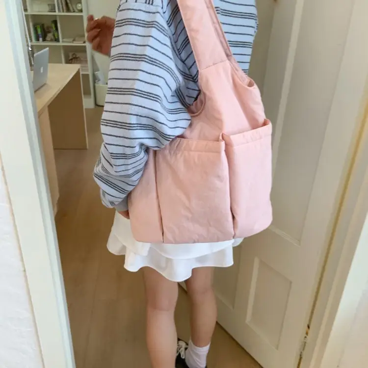 Lightweight Waterproof Multi-Pocket Tote Bag — feature 54