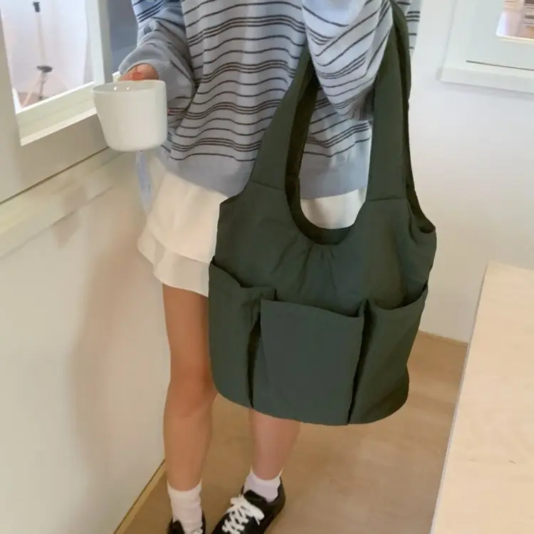 Lightweight Waterproof Multi-Pocket Tote Bag — feature 61