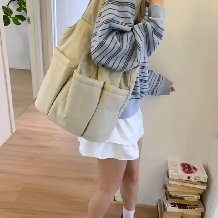 Lightweight Waterproof Multi-Pocket Tote Bag — feature 62