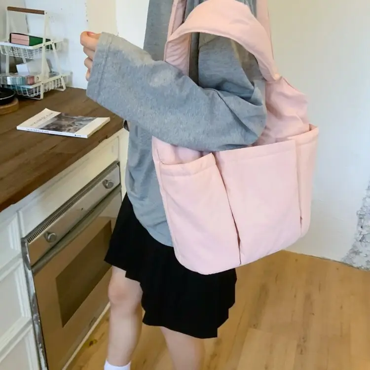 Lightweight Waterproof Multi-Pocket Tote Bag — feature 65