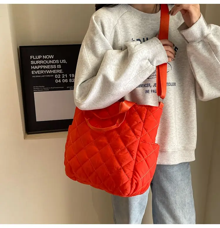 Japanese-Style Quilted Shoulder Bag for Women — feature 19